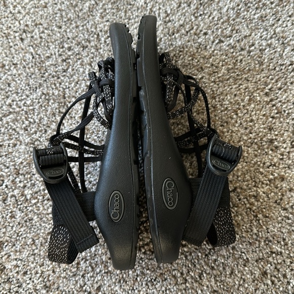 CHACO ZX/2 Zvolve WOMEN Size 7 Strappy Toe Loop Dark Dash, EEUC - Picture 6 of 8